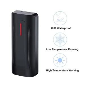 Wiegand Wg26 Wg34 IP68 방수 RFID IC 카드 리더기  접근 제어 시스템용 근접 13.56Mhz