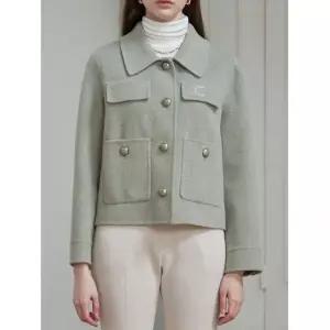 르니앤맥코이 핸드메이드 발열안감 울혼방 카라넥 싱글 자켓 MK11HJ201HJY 1027684