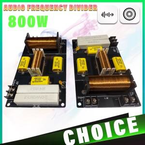 오디오 주파수 분배기 800W 2 웨이 Hi-Fi 크로스 오버 필터 모듈 홈 시어터 스피커 조절 가능