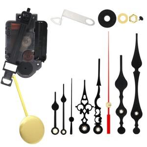 DIY 공예 프로젝트를 위한 진자 시계 메커니즘 맞춤형 23mm 샤프트가 있는 석영 운동 교체 세트