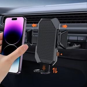 신형 차량용 휴대폰 핸드폰 거치대 크로스보더 전자상거래 CD 슬롯 포트 자동 잠금 내비게이션