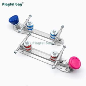 더블 롤러 스케이트 브래킷 알루미늄 합금 베이스 액세서리  신발 개조 시트 하드웨어 부품  AMB147