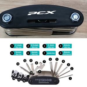 바이크 오토바이 다기능 도구 휴대용 수리 드라이버 세트 혼다호환 호환 PCX 160/150/125 PCX125 액세서리
