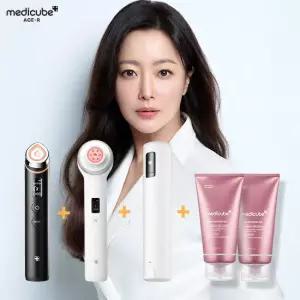 메디큐브 에이지알 하이포커스샷 플러스 화이트+울트라튠+부스터프로 블랙