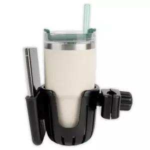 유모차 컵 홀더 휴대폰 거치대 다용도 꽂이 수납 외출 필수용