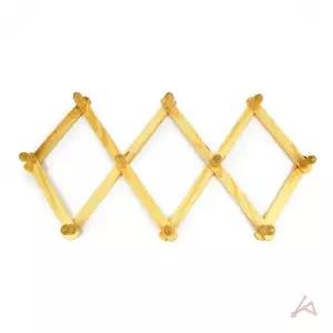 벽부착 자바라 행거 우드 원목 벽걸이 옷걸이 방문 공간활용