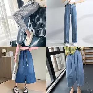 (택1)봄/여름 썸머데님/데일리데님/롱데님팬츠/청바지/와이드/부츠컷/일자