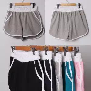 중년 빅사이즈 마담 임부복 207 기본랍빠배색숏반바지 DWW6000 사이즈에서 자