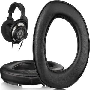 Sennheiser HD800/HD800S HD 800 메모리 폼 커버 이어 패드 헤드폰 용 가용 양가죽 교체