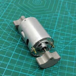 미니 RS-545 진동기 모터 초강력 파워 듀얼 헤드 전기  취미 마사지기 모델 DC3V 12V 24V