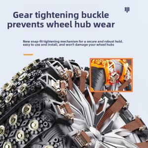 직물 스노우체인 자동차 타이어 미끄럼 방지 체인, 세단 오프로드 차량용 범용 탈출