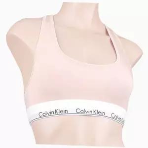 [Calvin Klein]UNDERWEAR CK 여성 코튼 브라렛 스포츠브라 언더웨어 F3785 핑크 698466