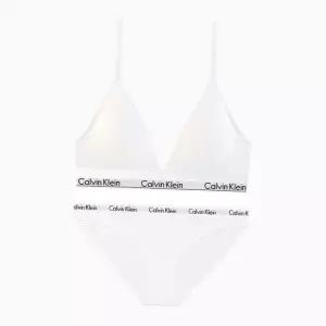 [Calvin Klein]UNDERWEAR CK 여성 브라렛 브라팬티 세트 QF5650QD3588 WHITE 698389