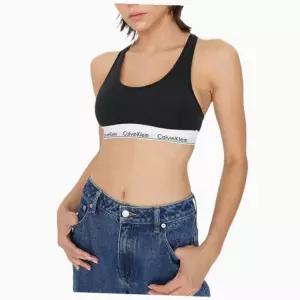 [Calvin Klein]UNDERWEAR 캘빈클라인 CK 언더웨어 라이틀리 라인드 브라렛 스포츠 브라탑 QF7586E-UB1 6...