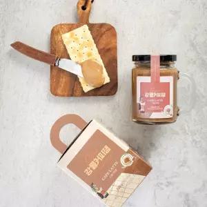 신선코리아 강릉커피잼 밀크 카페라떼 에스프레소 쨈 잼밤잼 선물세트카야잼밤