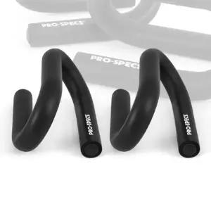 프로스펙스 푸쉬업바 S형 블랙 2개입 1P 코어 홈트