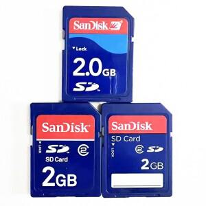 Sandisk sd 카드 2GB 카메라 메모리 캐논호환 호환 CCD 디지털 3D 프린터 CNC