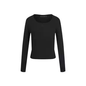 [하프클럽/코인코즈]코인코즈 스퀘어넥 캐시미어 니트_DZ4WP071