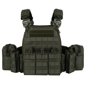 Vav YAKEDA 전술 야외 조끼 빠르게 출시되는 조절 가능한 사냥 조끼와 PALS 몰 시스템