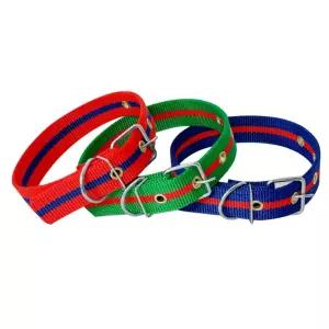 대형견목줄 튼튼한 나일론 벨트형 개목줄 폭 3cm 진돗개 산책 반려견 목걸이 중형견 대형견용