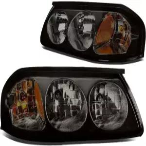 00-05 임팔라와 호환되는 DNA 모터링 HL-OH-CI00-SM-AM 스모크 렌즈 앰버 헤드라이트