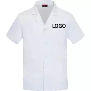 조리복 셰프복 요리복 주방복 주방 작업복 여름 얇고 좋은 요리사 유치원 식품 공장 레스토랑 흰색 유니폼