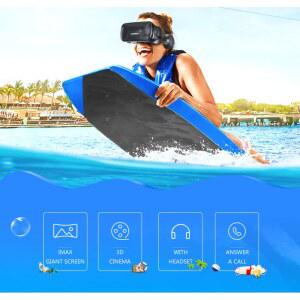 VR 헤드셋 고글 7.0 헬멧 박스 안경 3D 기기 게임 현실 shinecon 가상