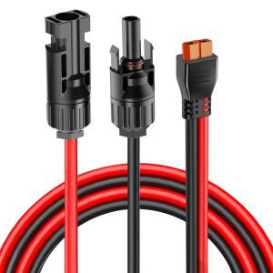 XT60i-F 어댑터 케이블에 대한 태양광 패널 커넥터 Ecoflow RIVER 2 Pro/DELTA Max(2000)/DELTA Pro 등