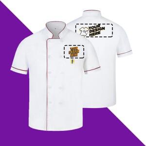 남성 요리사 음식 서비스 주방 의상 피자이올로 유니폼 레스토랑 재킷 베이커리 카페 작업복