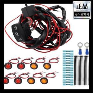 A99F-오토바이 범용 로커 스위치 회전 신호 키트 SXS UTV 먼지 자전거 Polaris Kawasaki 경적 성 노출증 릴