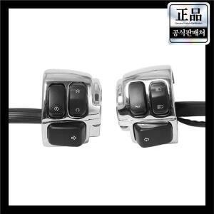 XL883 Sportster Dyna V-ROD Softail 오토바이 핸들 바 회전 신호 제어 스위치, 1 인치 25Mm 액세서리, 실