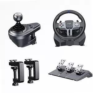 레이싱 V9 시뮬레이터 회전 게임 휠 Gen2 핸들 PXN 900도