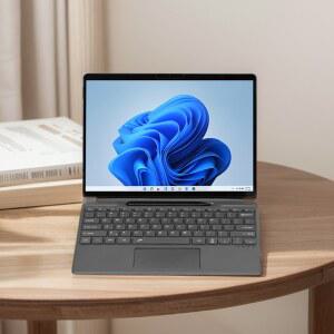 블루투스 키보드 휴대용 무소음 마이크로소프트 서피스 프로 8 9 10 X용 무선 호환 충전식 태블릿 백라이트 트랙패드