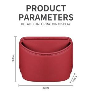 자동차 가죽 수납함 쓰레기통 도어 시트 등받이 걸이형 물컵 우산 내부 용품