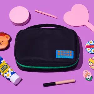 [위글위글] 여행용 화장품 메이크업 파우치 2종