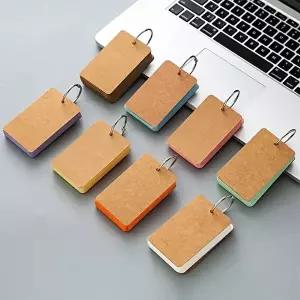 11894 DD 휴대용 링 메모 미니 수첩 카드 단어 암기 (KYR-WFHAVP1)