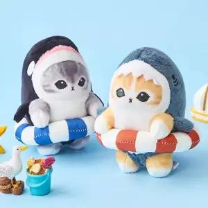 WL 모후샌드 고래상어 마스코트 인형키링 11cm-랜덤