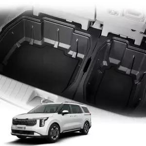 4세대 카니발 KA4 7인승 차량 하단 트렁크 수납함 매립형 자동차 정리함