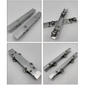 자석이  휴대호환  수평 광섬유 케이블 스풀 브래킷 150KG 하중 홀더 2세트