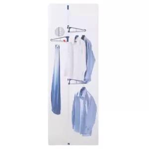 [라일리생활건강] Rly 행거 1단 폴행거 옷장 선반 옷정리 드레스룸 스