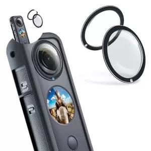 (제스트)액션캠 one 인스타360 X2 보호기 가드 커버 호환 촬영