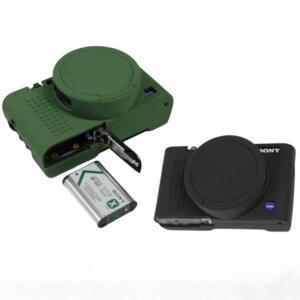 소니 호환호환 RX100M7 RX100VII 카메라용 실리콘 케이스, DCS-RX100M4 M3 M5 용 소프트 방진 보호 커버,