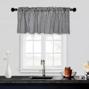 바란스커텐 써니하우스 체크 바란스커튼 주방 미니 가림막 커텐