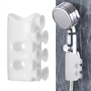 ( )무타공 샤워기 고정 빨판 거치대 걸이