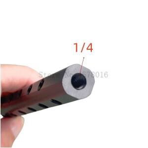 2개입 길이 25cm 30cm DSLR 카메라 리그 15mm 치즈 로드 브래킷 1/4 나사 구멍 숄더 시스템 레일