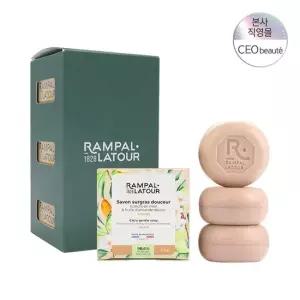 [공식수입] 랑팔 라투르 롱드 아몬드허니 비누 125G 3개 세트