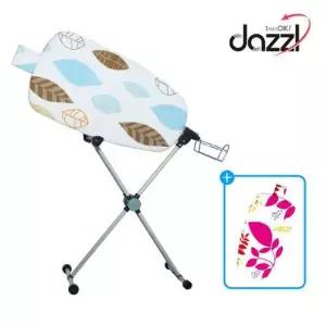 [다즐]360도 회전 명품 스탠드 다리미판 와이드형 잎새+추가 커버(EZ-30)