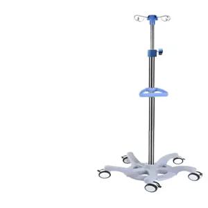 수액 걸이 폴대 튜브 연결 거치대 링거대 바퀴 장착