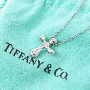 [TIFFANY&CO]티파니앤코 92.5 크로스 펜던트 목걸이
