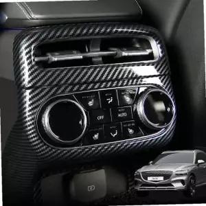 제네시스 GV70 2열 송풍구 카본 몰딩